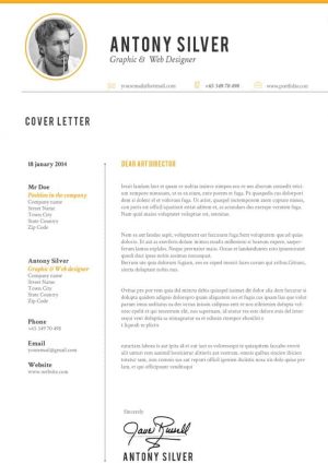 Web Designer Cover Letter Template