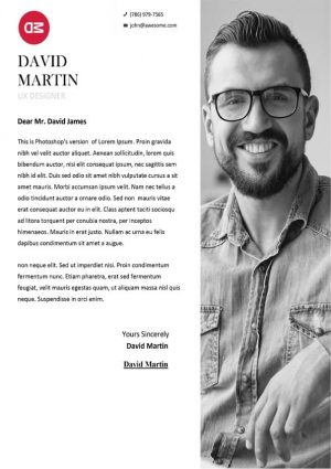 Clean Business Cover Letter Template