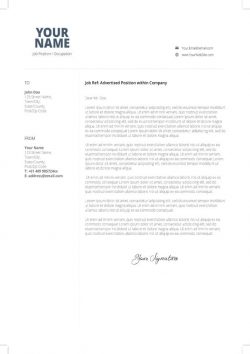 Lettre De Motivation Template