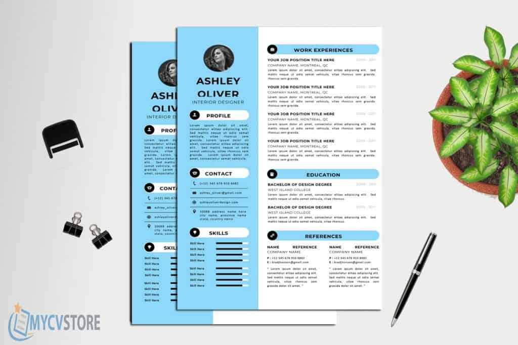 Interior Designer Cv Template