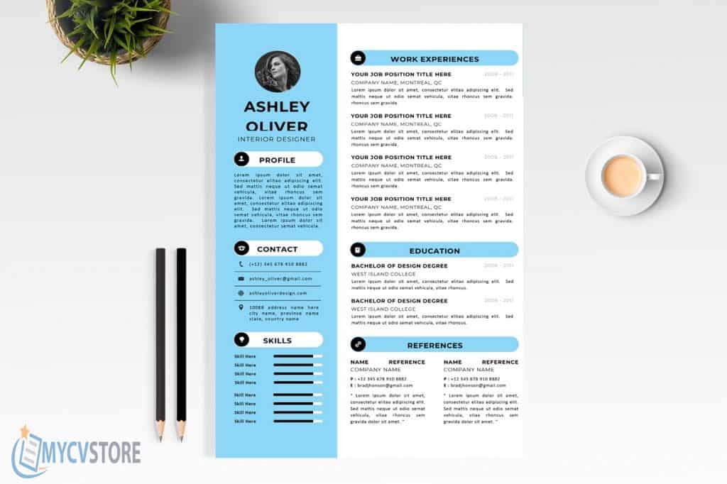 Interior Designer Cv Template