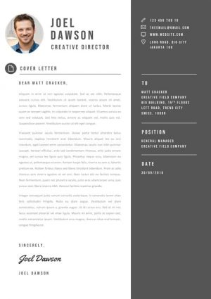 Cover Letter Manager Template