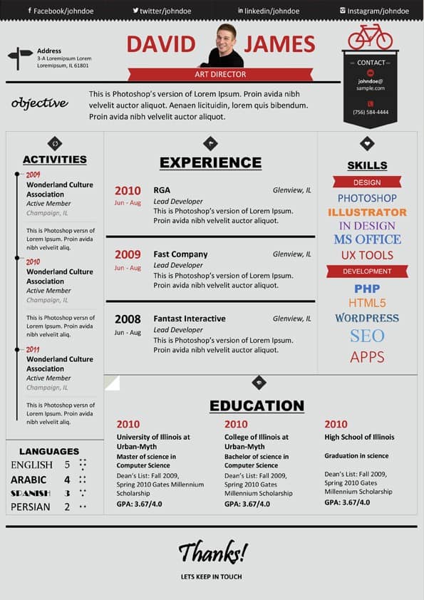 Word 2010 Resume Template Download from www.mycvstore.com