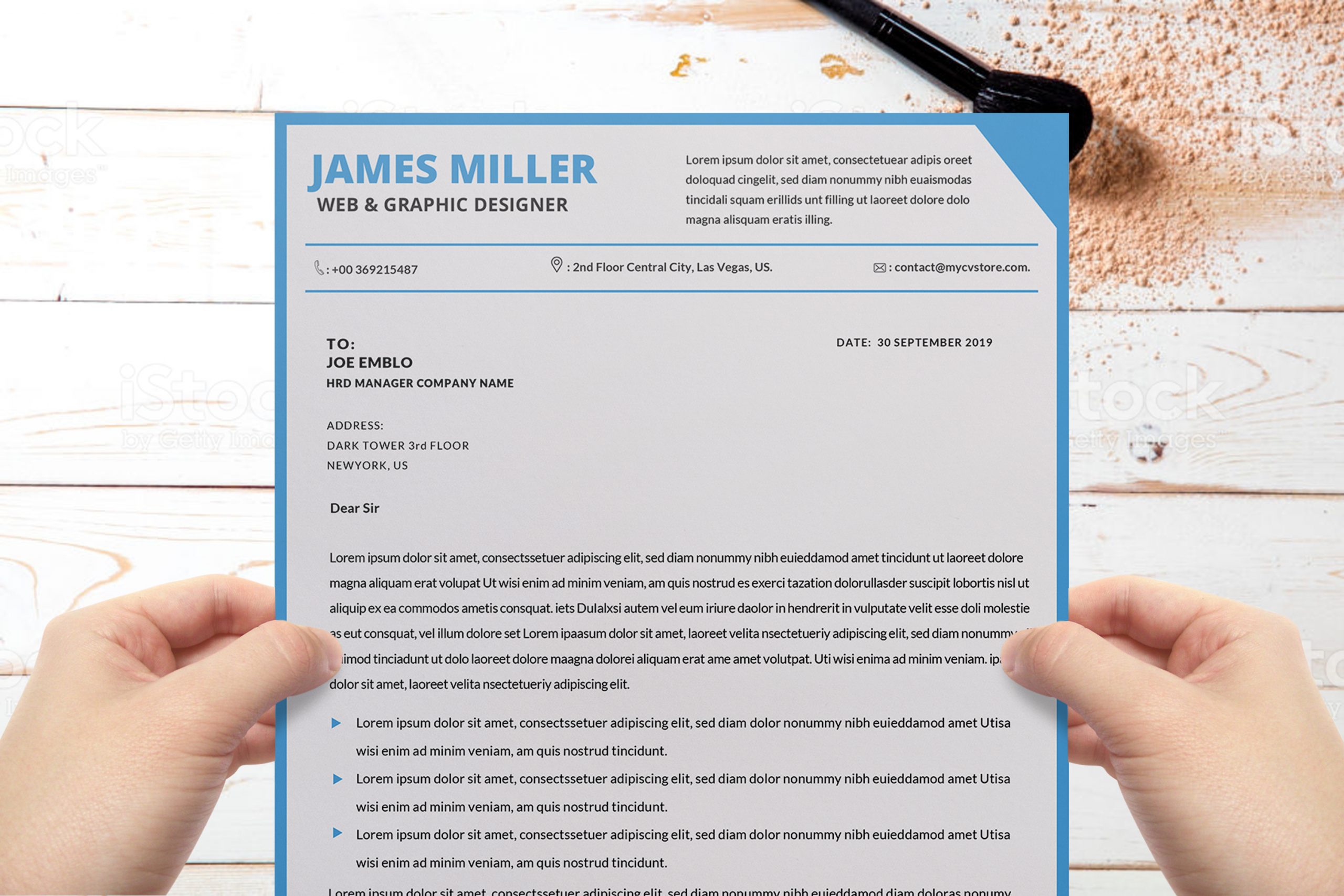 how to create a cover letter in word 2010