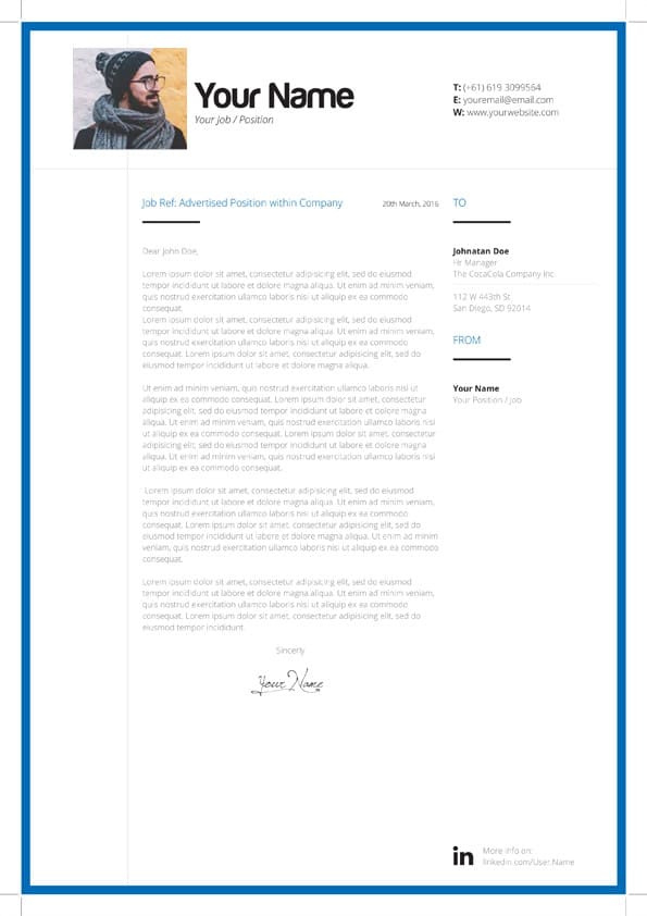 Cover Letter Free Template from www.mycvstore.com