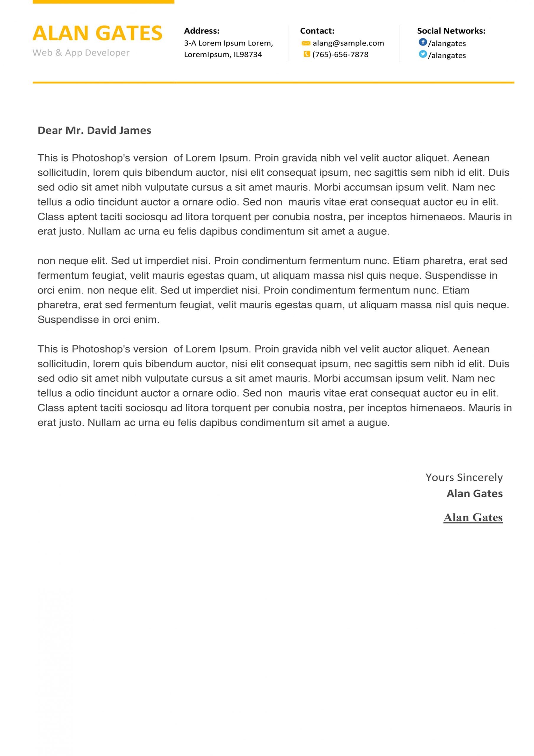 Web Developer Cover Letter Sample from www.mycvstore.com