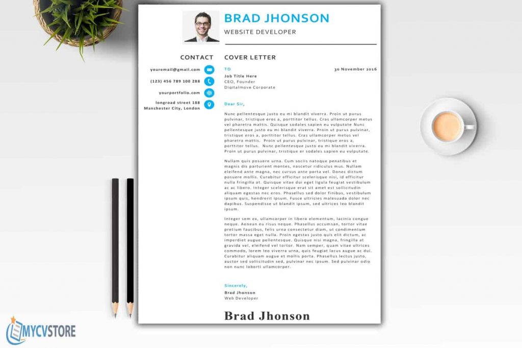 creative job cover letter template