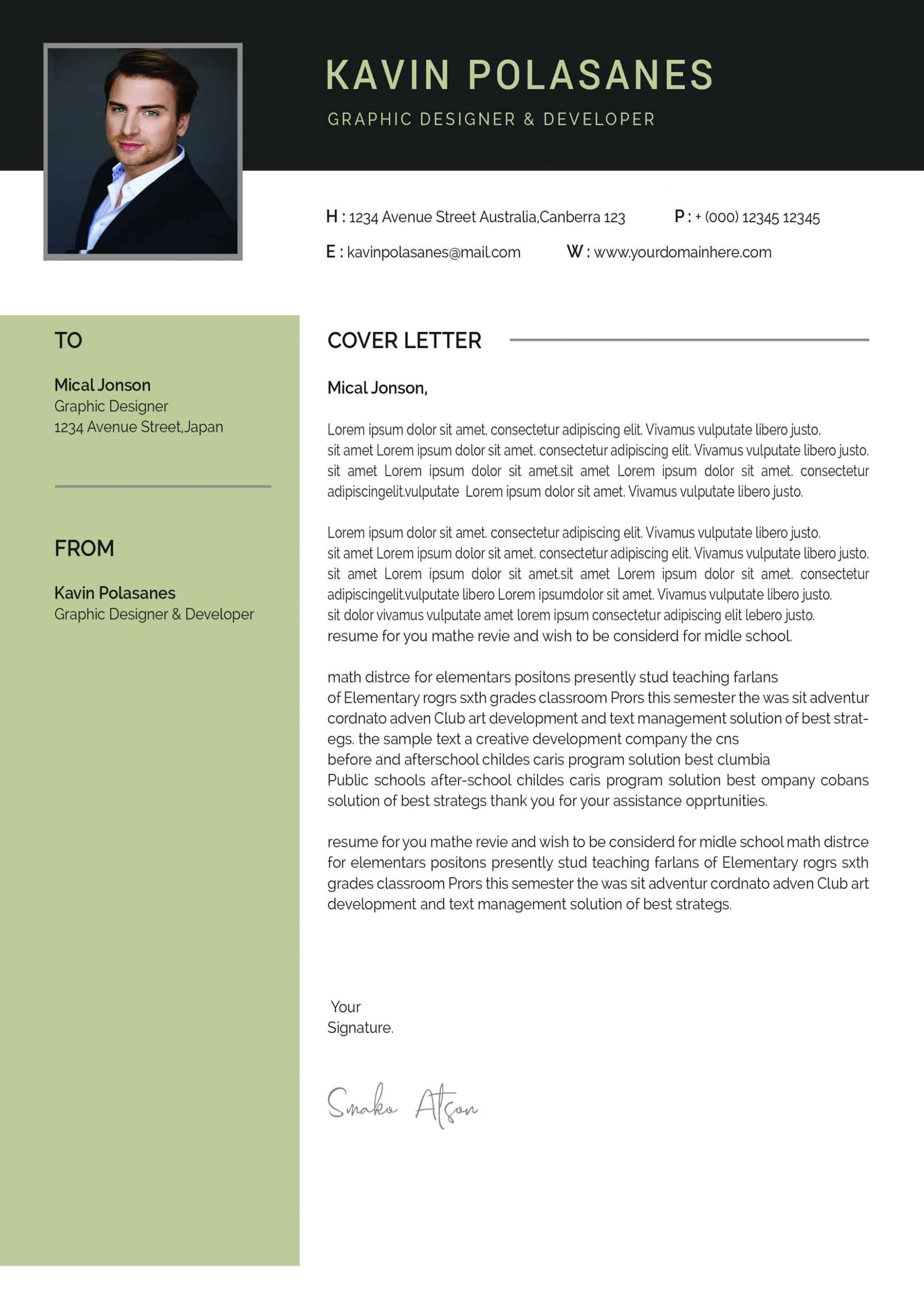 functional resume cover letter