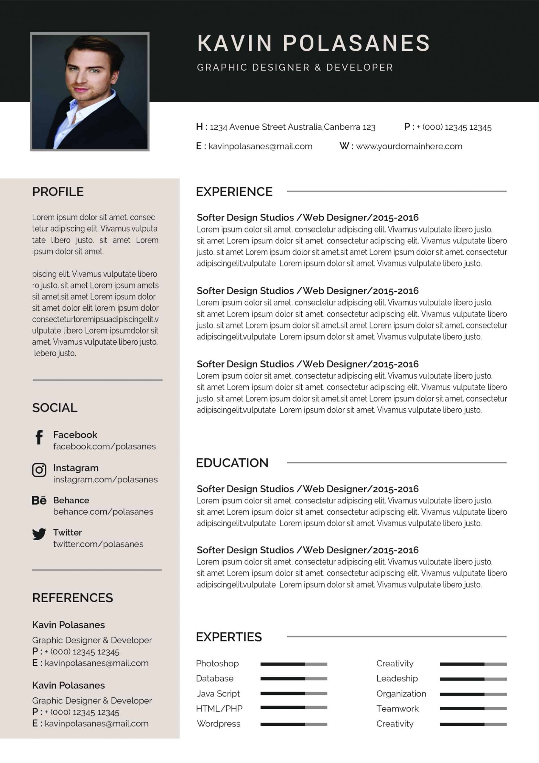 Microsoft Functional Resume Template / Basic Resume Template Word