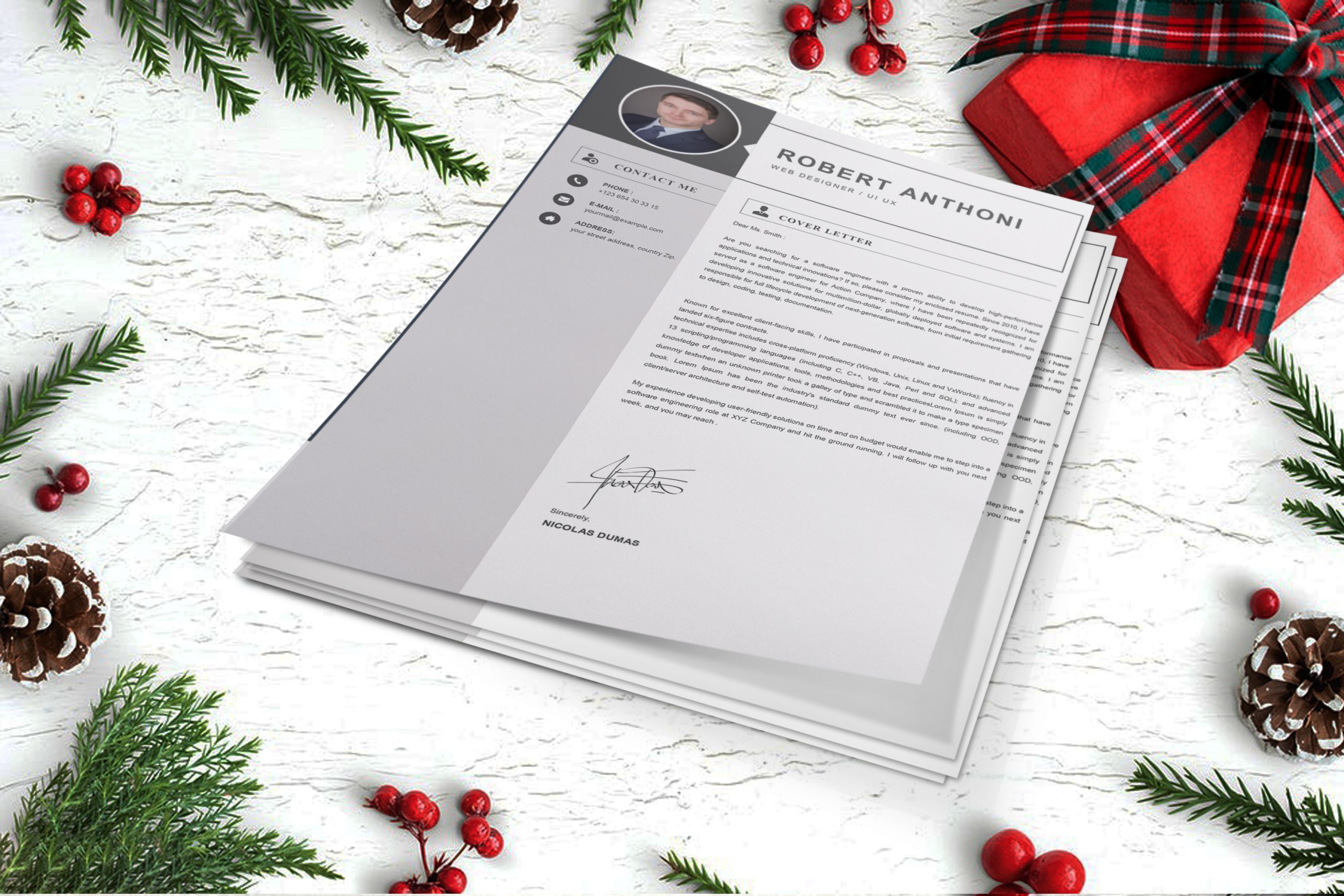 Ms Word Christmas Letter Template from www.mycvstore.com