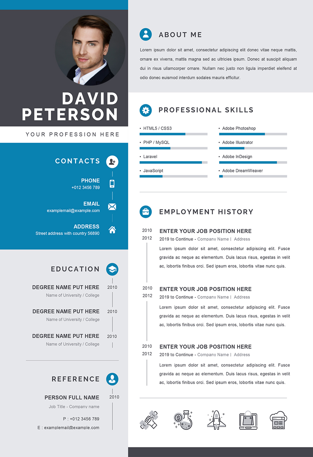 English Resume Sample Download - Free Samples , Examples & Format Resume / Curruculum Vitae