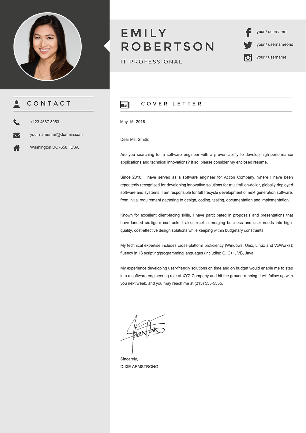 Finance Manager Cover Letter Sample - Cover Letter Word to ...