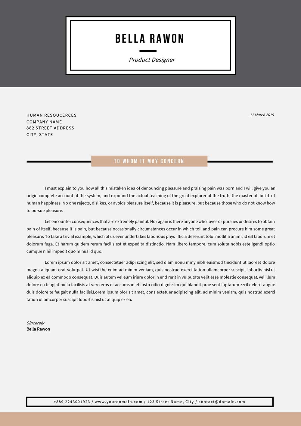 cover letter template word microsoft
