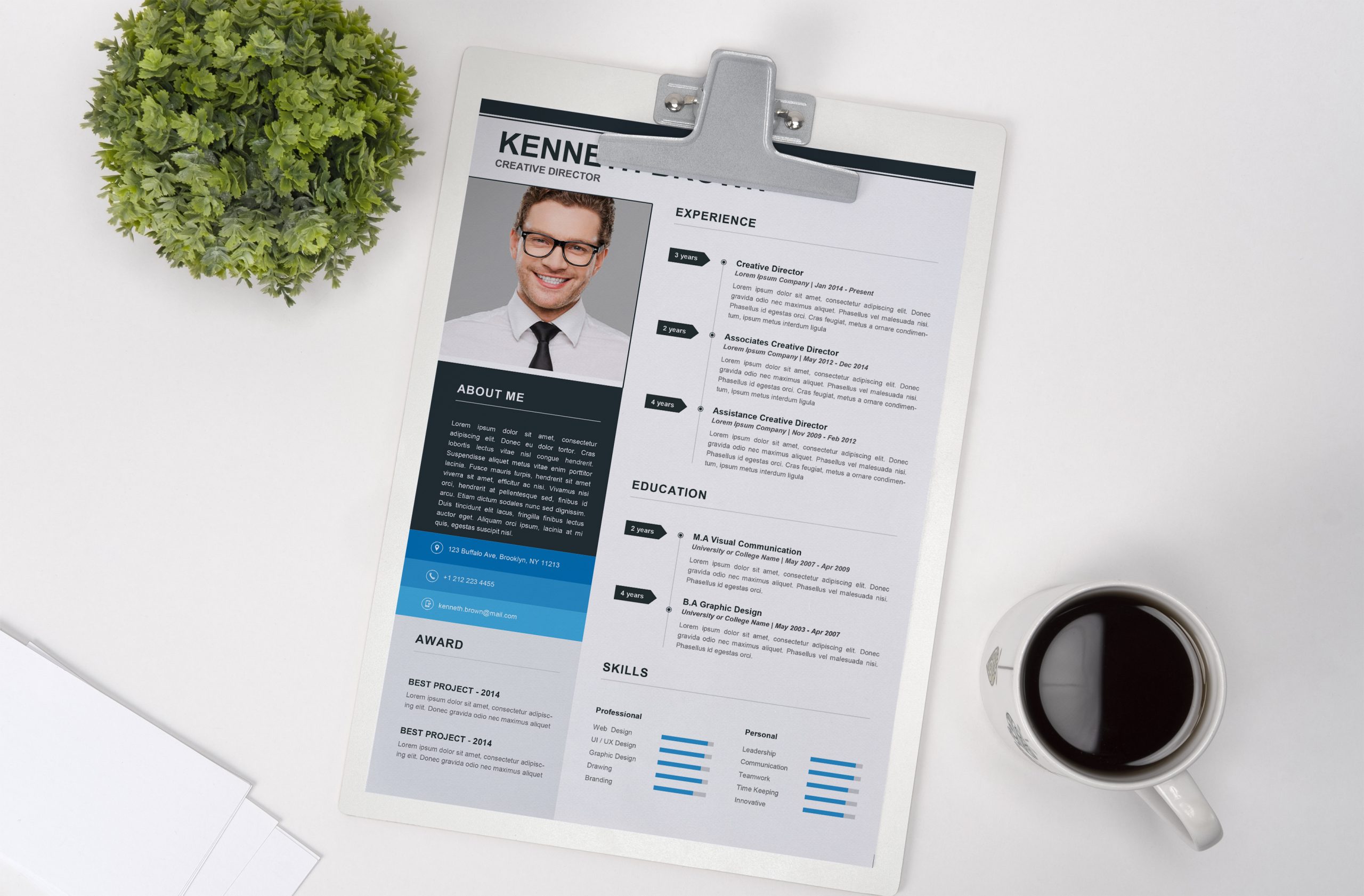 cool-resume-template-to-download-in-microsoft-word-format
